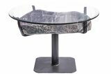 Dark Purple, Amethyst Geode Table - Includes Glass Table Top #212736-9